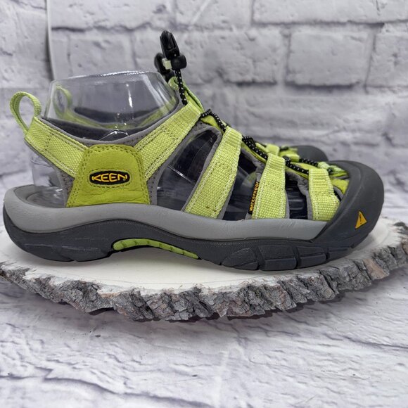 Keen Newport H2 Hiking Sport Waterproof Sandals Women's Size 8.5 Lime Green - Picture 4 of 12